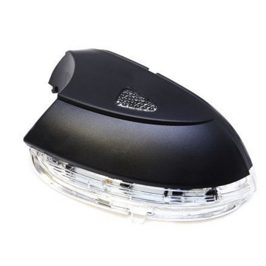 For VW Beetle 2012-2016 Wing Door Mirror Indicator Clear Drivers Side O/S