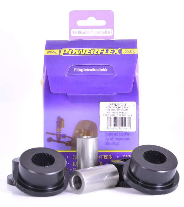 For Honda Civic Mk7 2001-2005 PowerFlex Rear Lower Arm Outer Rear Bush