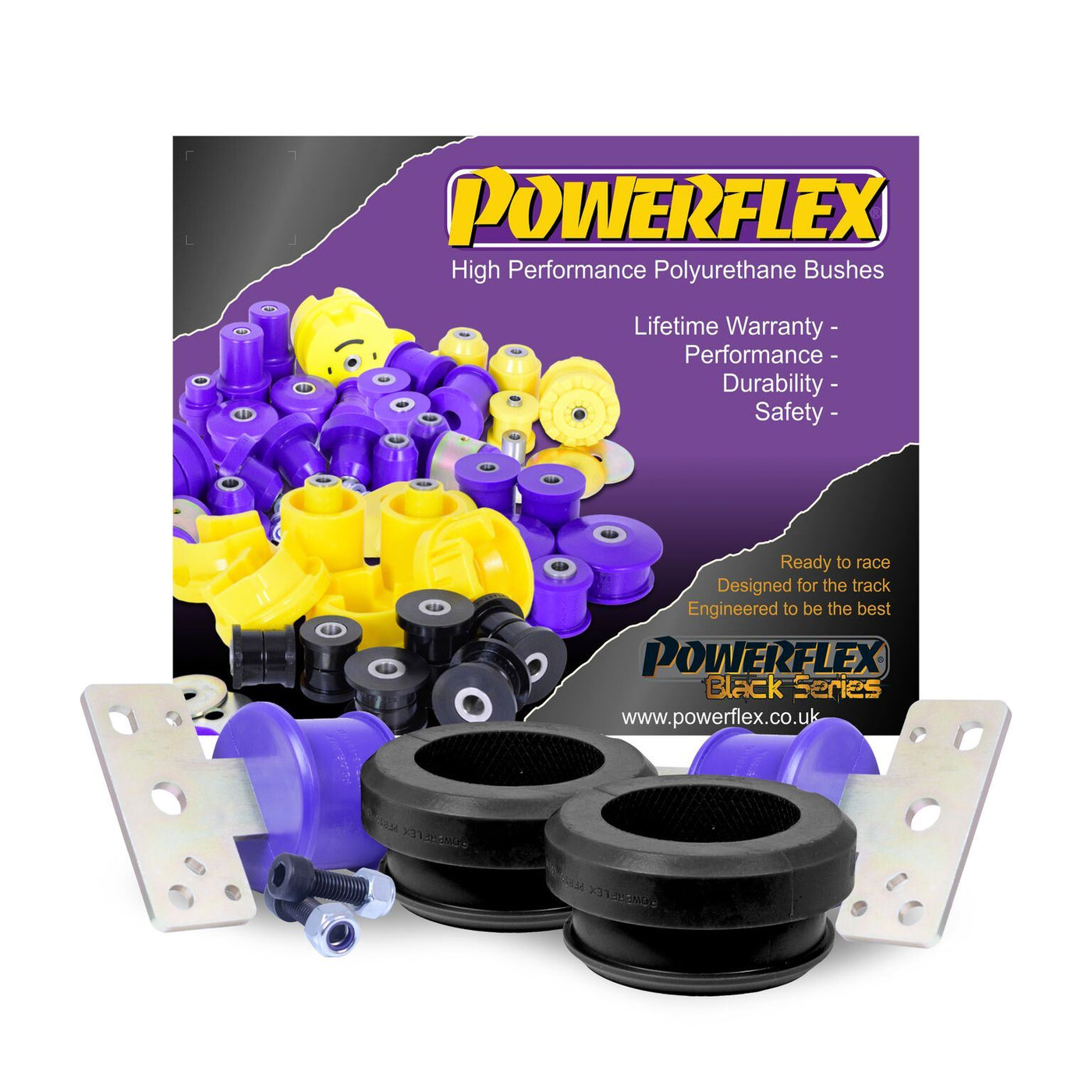 For Ford Galaxy (2006-2015) PowerFlex Rear Trailing Arm Bush