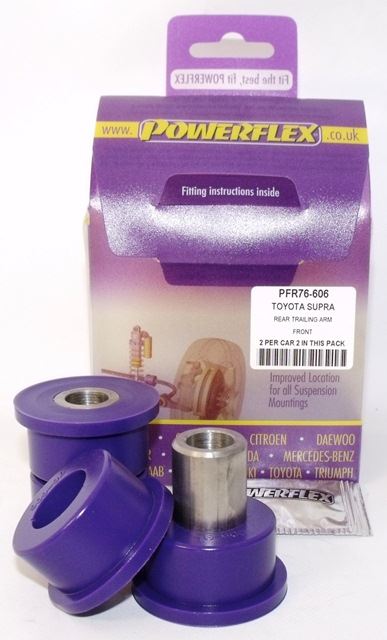 For Toyota Supra 4 JZA80 1993-2002 PowerFlex Rear Toe Arm Inner Bush