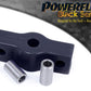 For Lancia Integrale 1989-1994 PowerFlex Black Transmission Linkage Front Bush