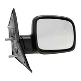 VW Transporter T5 2003-2010 Manual Black Door Wing Mirror Drivers Side Right