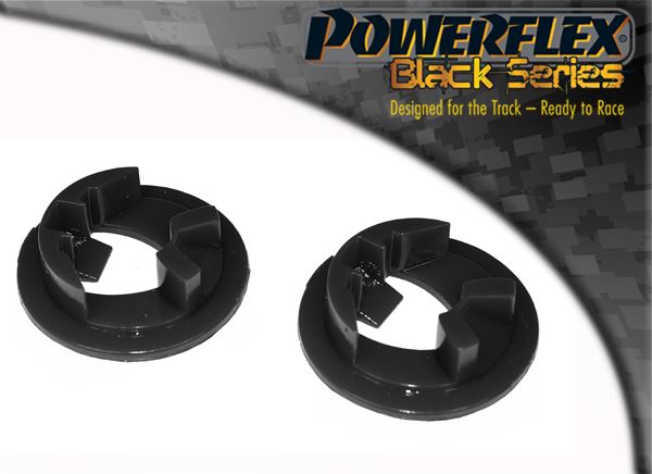 For Renault Scenic II 2003-2009 PowerFlex Black Rear Lower Engine Mount Insert
