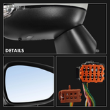 Citroen C3 Aircross 2017-2024 Electric Powerfold Door Wing Mirror Primed Right