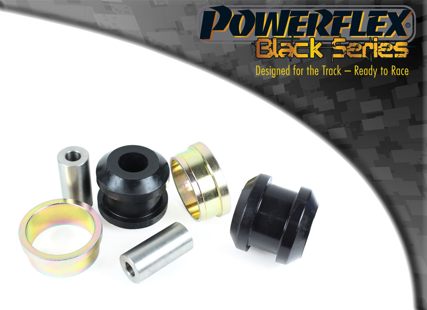 Nissan Qashqai J10 (2006-2013) PowerFlex Black Front Wishbone Rear Bush