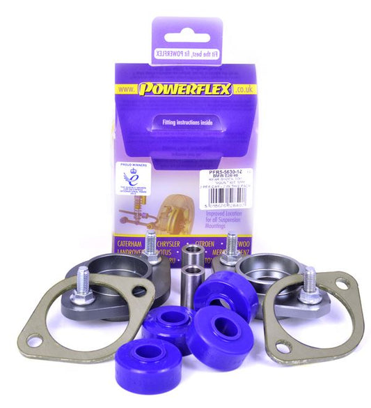 For BMW E30 3 Series 1982-1991 PowerFlex Rear Shock Top Mount Bracket and Bush