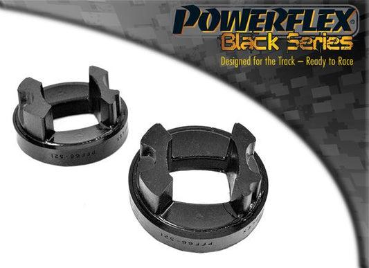 For Saab 9-3 2003-2014 PowerFlex Black Series Rear Lower Engine Mount Insert