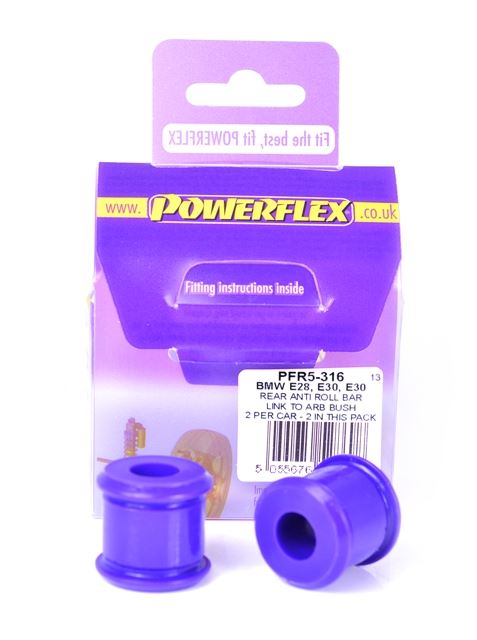 For BMW E30 3 Series 1982-1991 PowerFlex Rear Anti Roll Bar Link To Bush