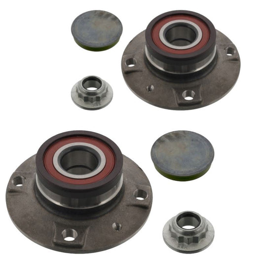 Skoda Citigo 2011-2018 Rear Hub Wheel Bearing Kits Pair