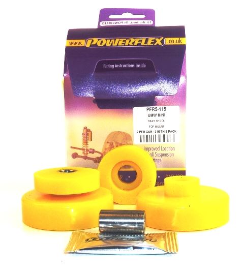 For Mini R55/56/57 2006-2013 PowerFlex Rear Shock Top Mounting Bush
