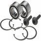 Audi V8 1990-1993 Front Hub Wheel Bearing Kit Pair x 2