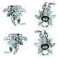 Mitsubishi ASX GA MK3 2010-2019 Rear Left & Right Brake Calipers