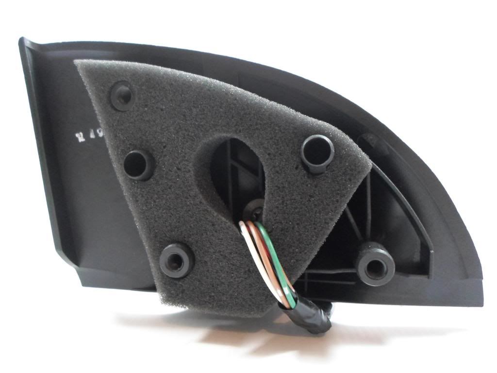 Peugeot 307 2001-7/2005 Electric Wing Door Mirror Primed Cover Passenger Side