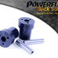 Audi 80 inc Avant 1973-1996 PowerFlex Black Rear Beam Front Location Bush