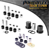 For TVR Sagaris PowerFlex Black Front Wishbone Bush Set
