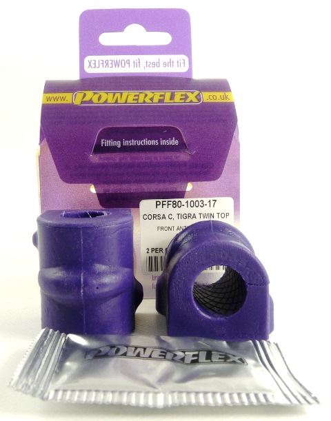 For Vauxhall Tigra Twin Top 2004- PowerFlex Front Anti Roll Bar Mounting Bush