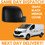 Renault Trafic 2014-2020 Wing Mirror Cover Black Right Side