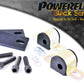 Toyota Starlet/Glanza Turbo PowerFlex Black Front Wishbone Rear Anti Lift Kit