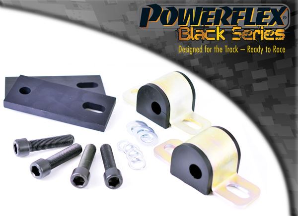 Toyota Starlet/Glanza Turbo PowerFlex Black Front Wishbone Rear Anti Lift Kit
