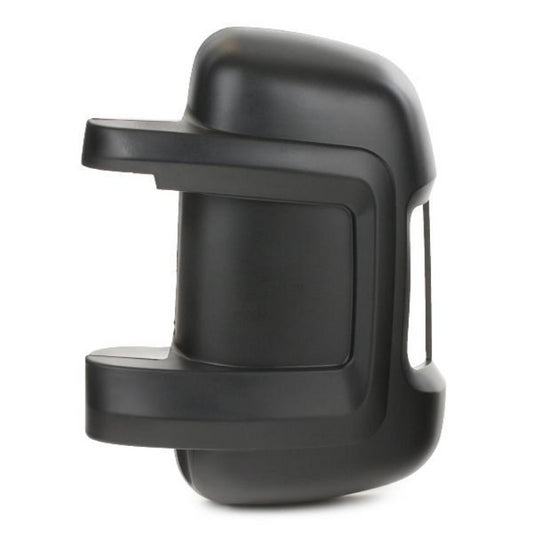 Peugeot Boxer 2006-2020 Short Arm Wing Mirror Cover Black Left Side