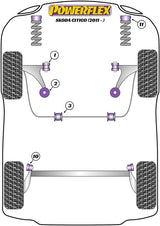 Skoda Citigo (2011 -) PowerFlex Rear Beam Mounting Bush