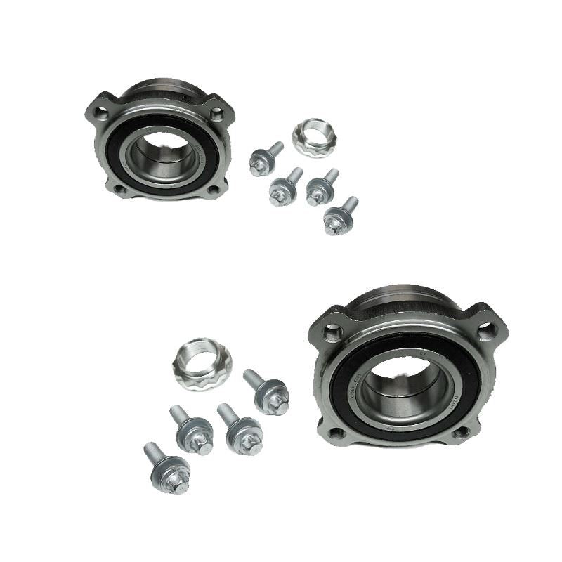 For BMW 5 Series E39 1996-2003 Rear Hub Wheel Bearing Kits Pair