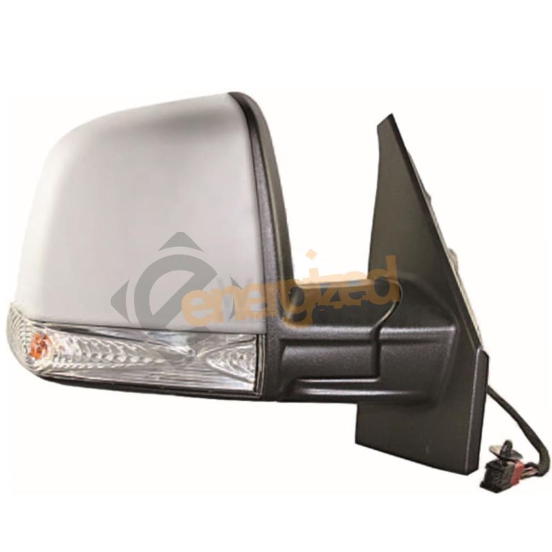 Fiat Doblo Mk2 2010-> Electric Primed Wing Mirror Single Glass Drivers Side