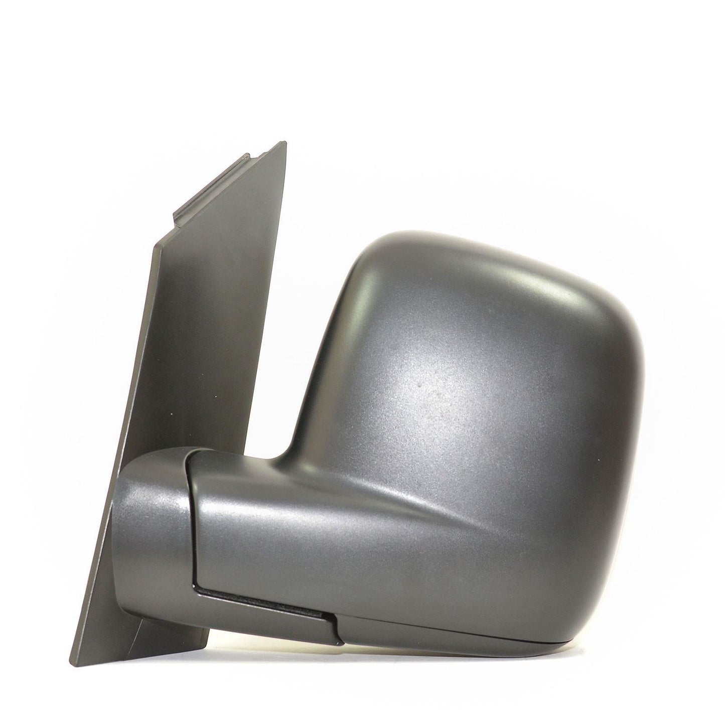 VW Caddy Van 2010-2016 Manual Black Door Wing  Mirror Left Side