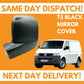 VW Transporter T5 2003-2009 Wing Mirror Cover Black Left Side