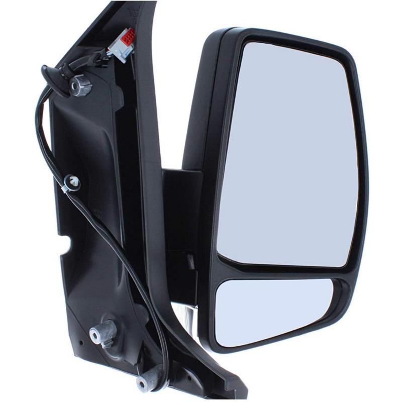 Ford Tourneo Custom 2012-2019 Black Manual Wing Door Mirror Drivers Side Right