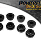 For Rover Rover Mini PowerFlex Black Rear Sub Frame Mounting Kit upto 1976