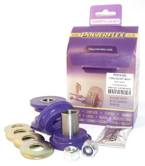For Ford Escort Mk3 & 4 & XR3i 1980-1990 PowerFlex Rear Tie Bar To Wishbone Bush