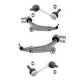 For Alfa Romeo 159 2004-2011 Front Lower Wishbones Arms and Drop Links Pair
