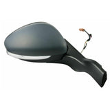 Peugeot 2008 2012-2020 Electric Door Wing Mirror Primed Cover Right Side