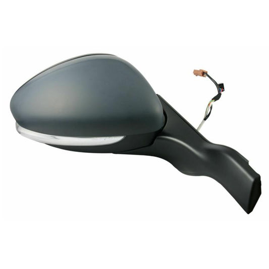 Peugeot 2008 2012-2020 Electric Door Wing Mirror Primed Cover Right Side
