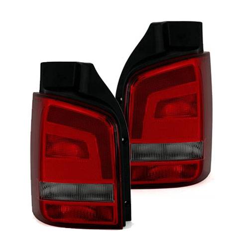 VOLKSWAGEN TRANSPORTER T5 2010-> REAR TAIL LIGHTS 1 PAIR O/S & N/S
