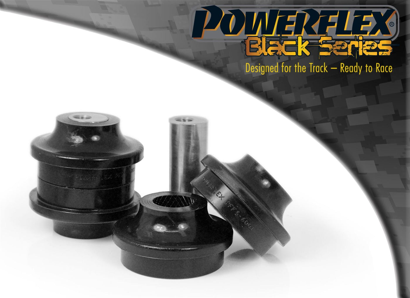 BMW 5 Series xDrive (2010-2016) PowerFlex Black Front Arm Bush Caster Offset