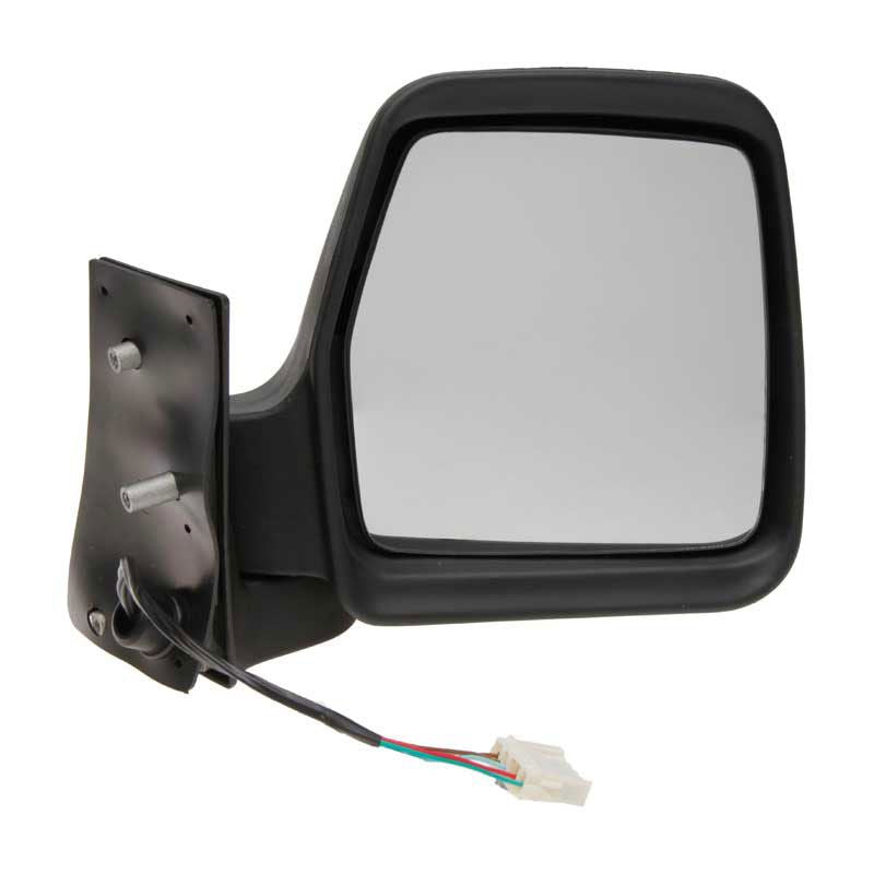 Peugeot Expert Van 1995-2006 Electric Wing Door Mirror Black Cover Drivers Side