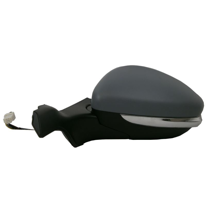 Peugeot 2008 2012-2020 Electric Door Wing Mirror Primed Cover Left Side