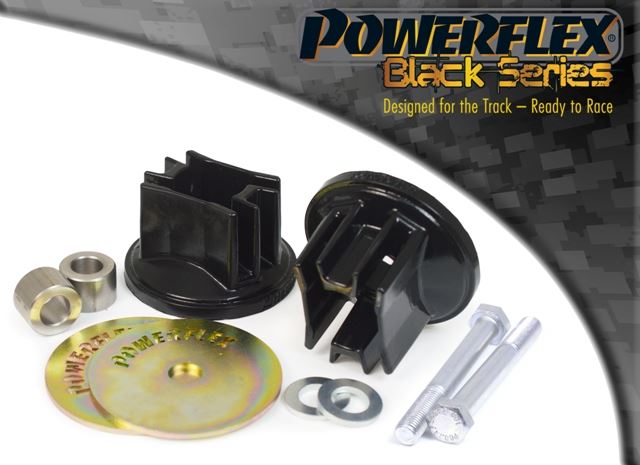 For Audi A4 Quattro 2008-2016 PowerFlex Black Series Rear Diff Rear Bush Insert