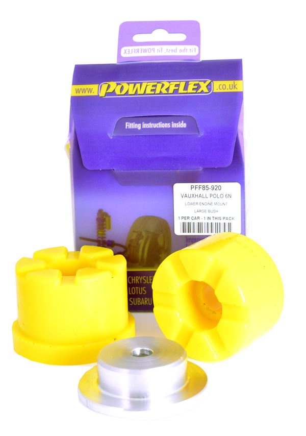 For VW Lupo 1999-2006 PowerFlex Lower Engine Mount Large Bush
