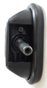 Land Rover Defender 2007-> Manual Wing Door Mirror Black Cover Drivers Side