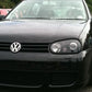 VW GOLF MK4 1998-2004 BLACK R32 LOOK PROJECTOR HEADLIGHTS HEADLAMPS & FOGS