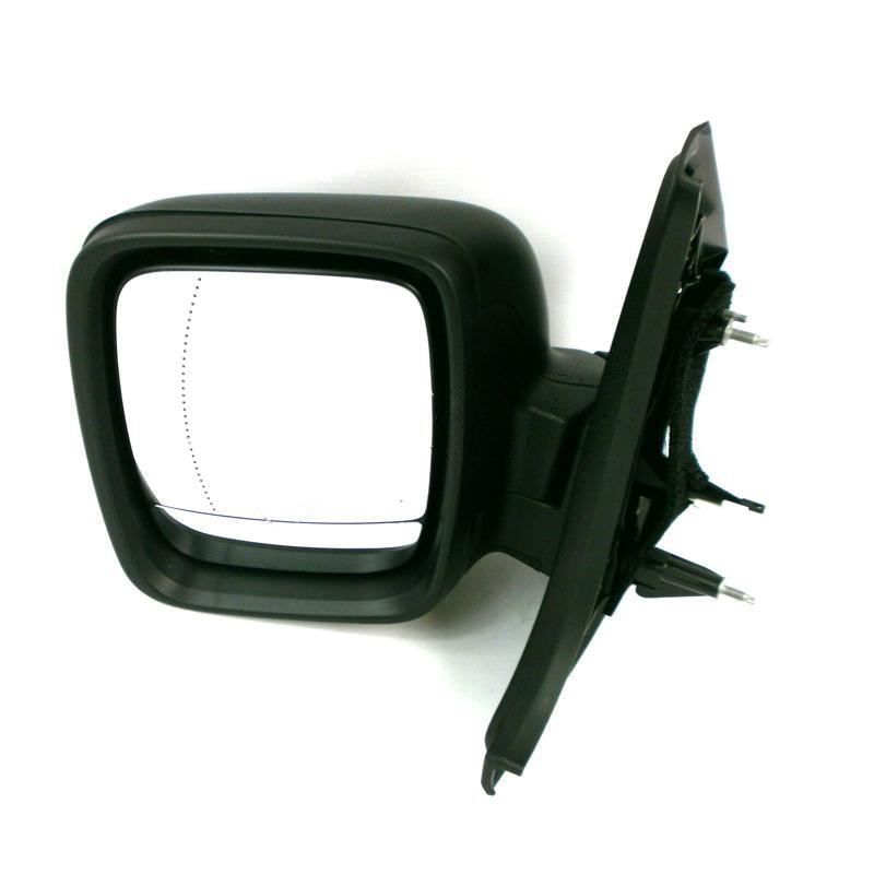 Vauxhall Vivaro Business 2014-2020 Electric Wing Door Mirror Black Passenger