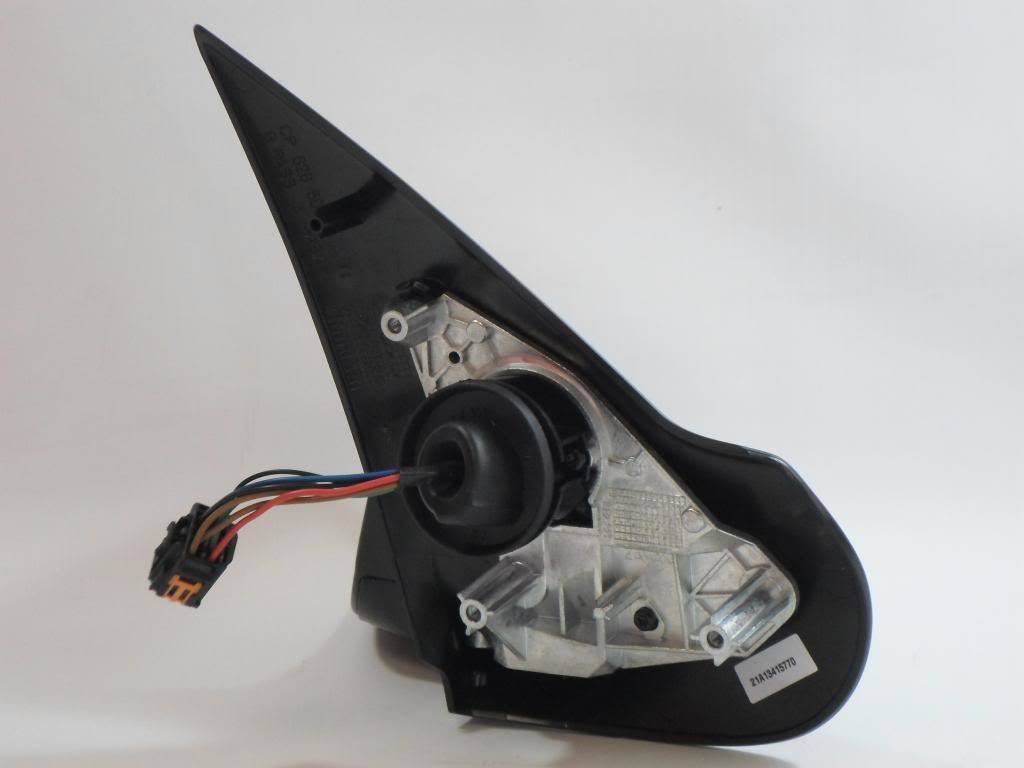 Peugeot 206 CC 2000-2009 Electric Wing Door Mirror Primed Cover Passenger Side