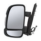 Citroen Relay Van 2006-2017 Short Arm Manual Black Wing Door Mirror Passenger Side