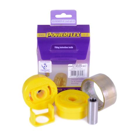 For Renault Megane II 2002-2008 PowerFlex Rear Lower Engine Mounting Bush