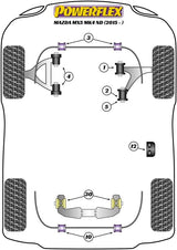 For Mazda Mk4 ND (2015-) PowerFlex Door Stop Bush