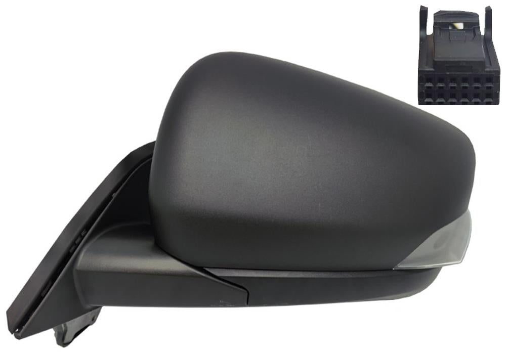 Mercedes Citan W420 2021-2025 Wing Door Mirror Electric Black Left Side