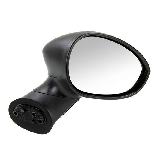 Fiat Punto Mk3 2012-> Electric Adjust Wing Door Mirror Black Cover Drivers Side